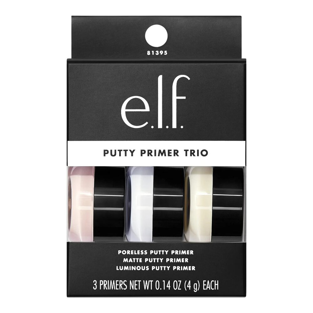 ELF Cosmetics Putty Primer Trio - Poreless, Matte, and Luminous primers NEW